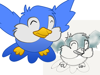 Twitter bird design graphic icon illustration tweet twitter