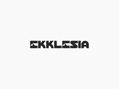 EKKLESIA-Clothing Brand logo 10design brandlogo clothingbrandlogo companylogo corporatelogo e letterlogo flatlogo icon logo logodesigner logofolio uniquelogo wordmarklogo