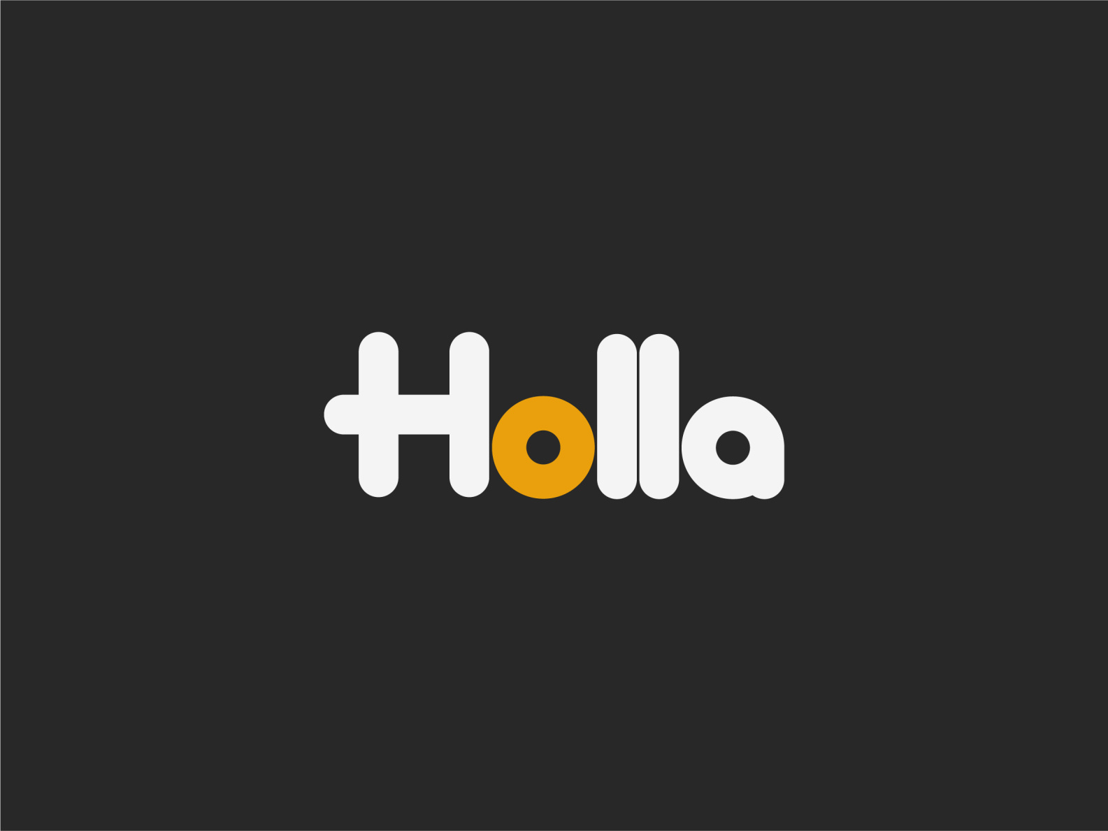 HOLLA - clothing Brand Logo by 10 DESIGN on Dribbble