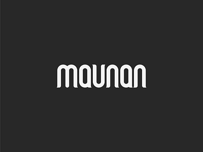 MAUNAN - clothing brand logo