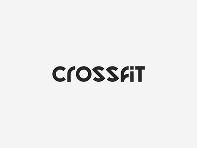 CrossFit- clothing brand logo 10design brandlogo clothinglogo icon logo logodesigner logofolio uniquelogo
