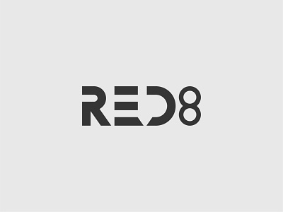 RED8- wear brand logo 10design brandlogo businesslogo clothlogo flatlogo icon letterlogo logo logodesigner logofolio minimallogo uniquelogo wearlogo wordmarklogo