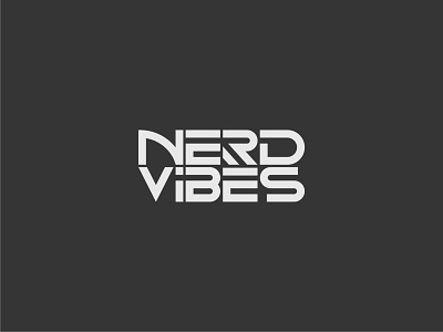 Nerd Vibes- wear brand logo
