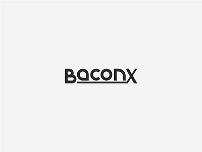 Baconx-Restaurant brand logo 10design brandlogo foodlogo icon logo logodesigner logofolio restaurant uniquelogo workmarklogo