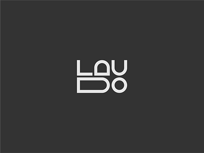 Laudo - clothing brand logo 10design brandlogo businesslogo clothinglogo flatlogo icon logo logodesigner logofolio showlogo uniquelogo wearlogo wordmarklogo