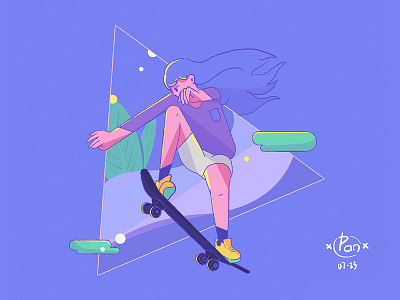 skateboard girl