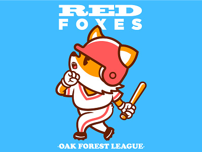 Red Fox baseball fox