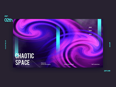 306_apr.02th 2017-2018 art chaotic color design glitch pop space