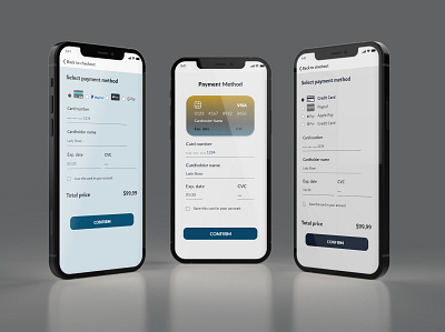 DailyUI 02 Credit card checkout dailyui design graphic design ui ux