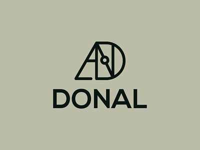 DONAL LOGO branding brandmark brandname business design dubai graphic design kuwait lasvegas logo logodaily logohexa logoimport logomore logonew logoxpose monogramlogo motion graphics nyc usa