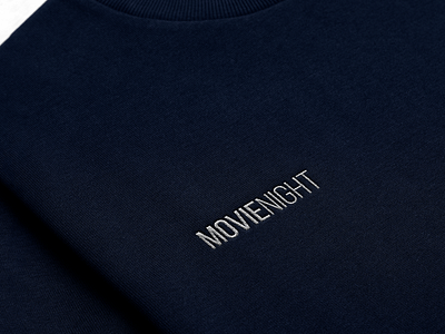 MOVIENIGHT logo on a T-shirt