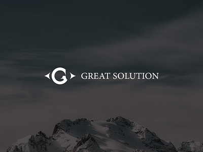 Great Solution logo brand identity branding creative logo design graphic design identity illustration logo logos logotype minimalist logo technology logo