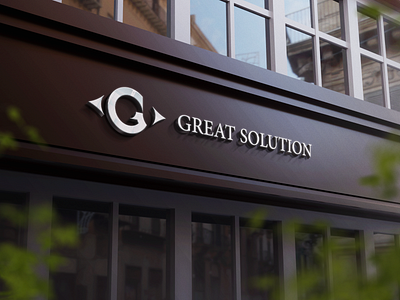 Great Solution logo visual brand identity branding design graphic design identity illustration logo minimalist logo modern logo software logo technology logo