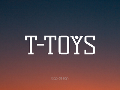 T-Toys logo brand brand identity branding clean logo logo color colorful design gradient graphic design lettermark logo designer logodesign logomark logos minimalisticlogo monogram typography