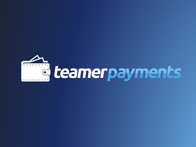 Teamer Payments, finished logo icon illustrator logo payments vector wallet