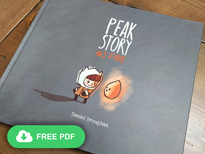 Peak Story #1 Fire [Free PDF] apple pencil book childrens book drawing fire illustration ipad ipad pro kickstarter kids picture book procreate