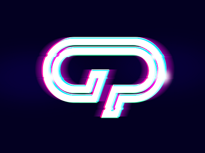 grandprix.io logo concept artwork blur glare glitch grandprix limited edition logo man cave motion motorsport premium rgb
