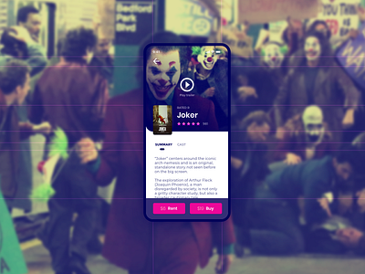Joker app buy design download download now joker movie sketch the joker ui ux watch joker watch live