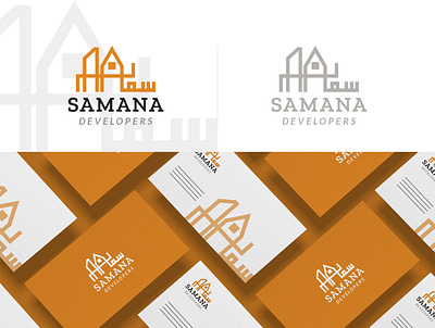 Samana Developers Logo Design arabiclogo branding conceptuallogo creativelogo design graphic design logo logodesign property logo realestate typography