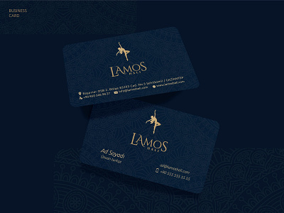 Lamos Business Card branding branding card business card card carpet corporate branding design graphic design lamos carpet lamos carpet logo