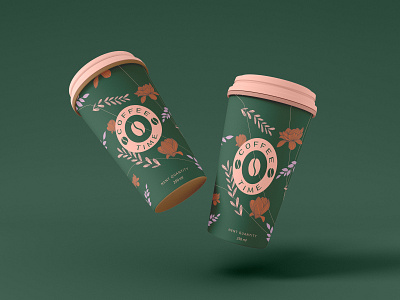 COFFEE CUP PACKAGING adobe adobe photoshop branding coffee cup graphic design illustration logo modern new restaurant stile ui