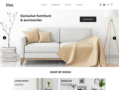 ONLINE FURNITURE SHOP furniture grafik design home page modern online market product card ui design ux design web design