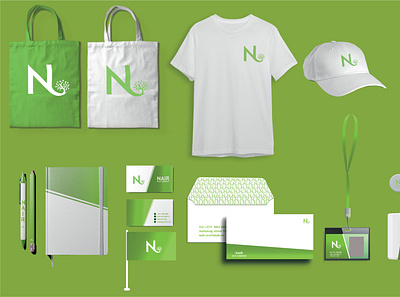 Nair eco company adobe photoshop branding design graphic design illustration logo modern vector