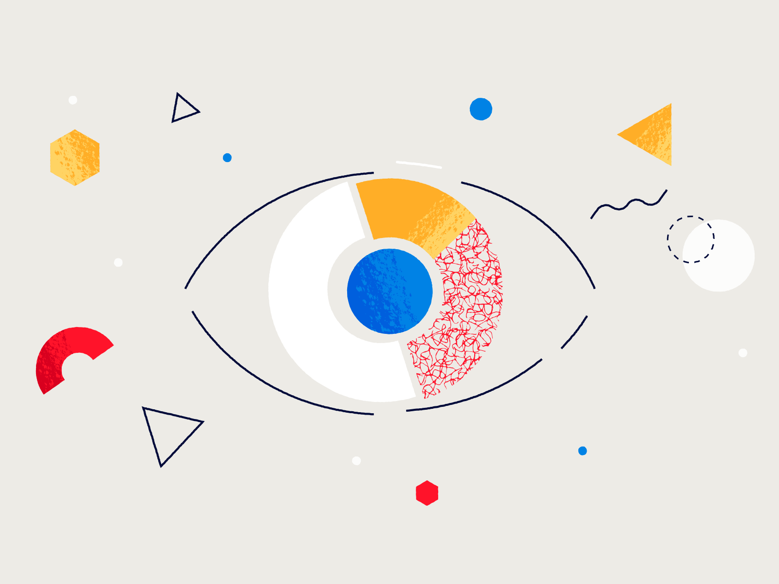 Geometric Eye by Maxim Maevschi on Dribbble