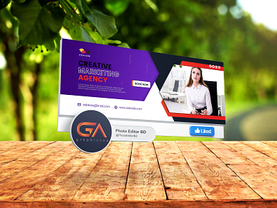 Facebook Cover or Header thumbnail design Template (Editable) ads banner banner design brouchers business card cover designer email signature facebook cover flyer design graphic design header id card design instagram post logo photo editing thankyou card twitter header visiting card youtube thumbnail