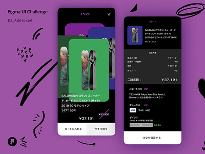 Figma UI Challenge_Day3_Add to cart