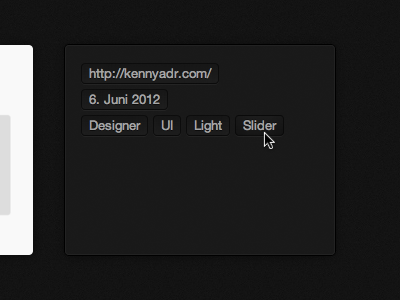 New Permalink View for Beautiful Web beautiful web blog button css dark glare gradient meta