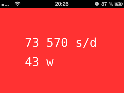 Clock clock html5 ios iphone javascript time web app