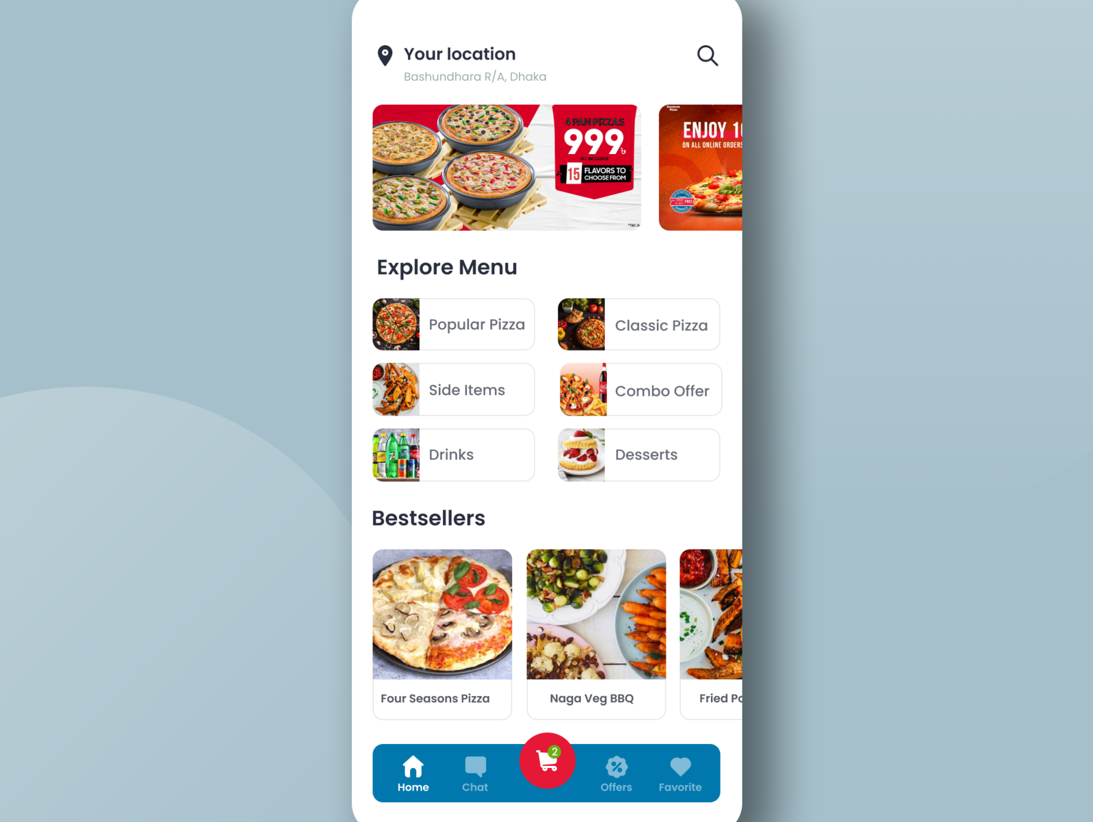 Daily UI 003 - Landing page by Md. Ashiqul Habib on Dribbble