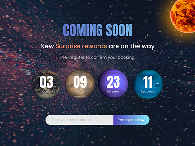 Daily UI 014 - Countdown Timer