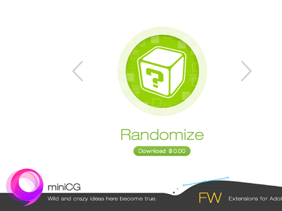 Randomize panel is now available for download adobe fireworks fireworks