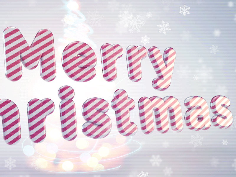 Merry Christmas! cinema 4d fireworks cs6