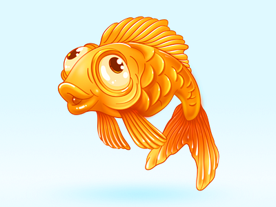 gold fish affinitydesigner