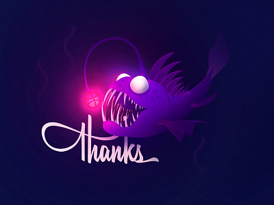 Dribbble Fish