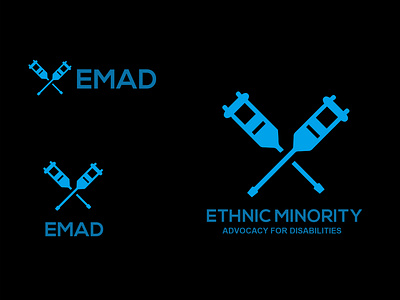 Disability minimal logo design