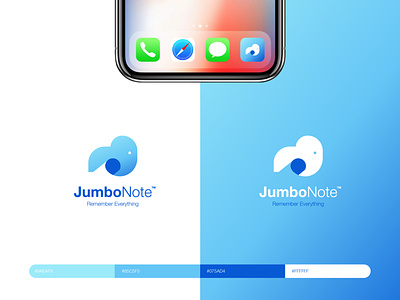 JumboNote - Logo & App Icon Design