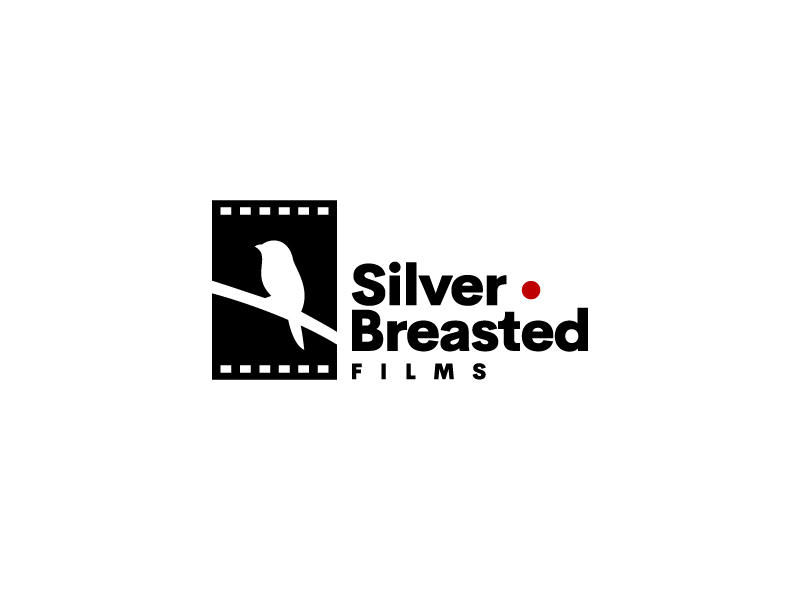 Silver Breasted Logo & Animation bird branch breasted broadbill films mihir production record reel silver