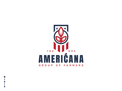 Americana Logo america americana art circle leaf logo mihir sheild symbol us usa