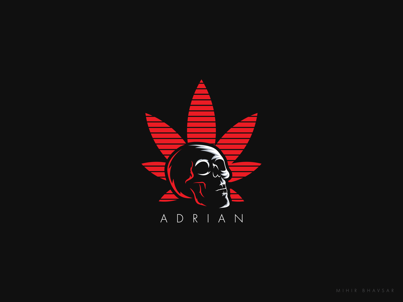 Adrian Logo by Mihir Bhavsar on Dribbble