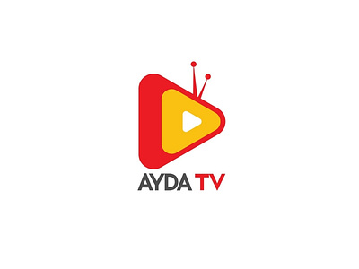 AYDA TV design graphic design illustration logo
