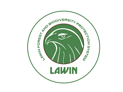 LAWIN - FOREST AND BIODIVERISTY PROTECTION SYSTEM design graphic design illustration logo
