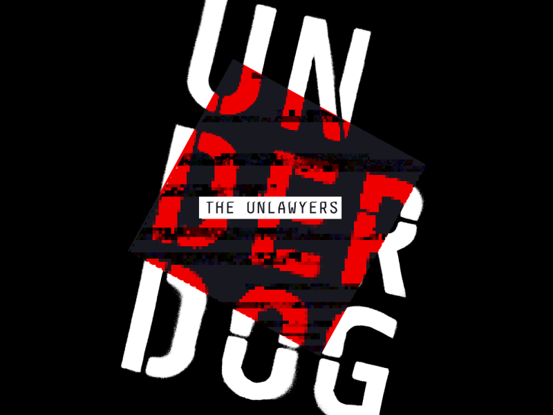 Underdog logo glitch 2d animation glitch logo logo animation motion design