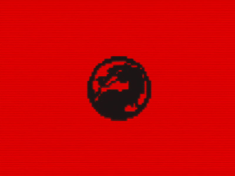 Katacult Pixel Logo Animation