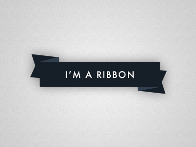 Ribbon flag freebies psd ribbon title