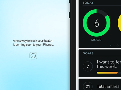 A glimpse of things to come... app data visualization health iphone lifestyle quantified self tracker wellness