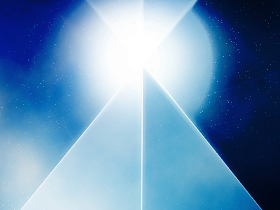 Space Pyramid future futuristic glow pyramid sacred geometry shapes space